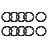 uxcell オイルシール　Oリング　柔軟　ゴム製　ガスケット　フォークシール　8mm x 1.8mm　10個入り
