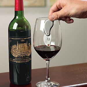 Clef du Vin Pocket Wine Tasting Tool (Brushed Steel