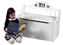 Guidecraft Spindle Toy Chest (white)