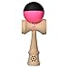 Kendama USA Tribute Half Split Neon Pink & Black Silk Matte