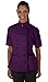 Womenâ€™s Eggplant Chef Coat with Piping (XS-3X) (X-Small)
