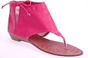 EyeCatchShoes - Women's Soft Vamp Flat Toepost Sandals