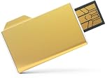 Art Lebedev Studio 4GB Yellow Folderix USB Flash Drive