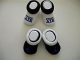 Nike Jordan Booties Girl Boy NEW Born Baby Infant 0-6 Months White and Black with Jordan Sign 2 PCS One Set New 41JElnU2wiL. SL160 Nike Jordan Booties Girl NEW Born Baby Infant 0 6 Months White and Pink with Jordan Sign 2 PCS One Set New