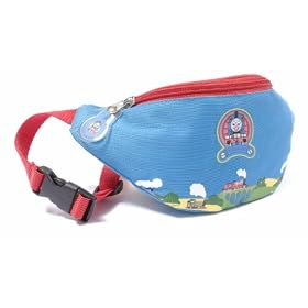 Thomas et ses amis Rheneas T310105000 - Sac banane enfant - Bleu clair - 23 x 10 x 6 cm