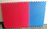 Sportmatte Steckmatte Judo Karate Yoga Kampfsport Rot-Blau