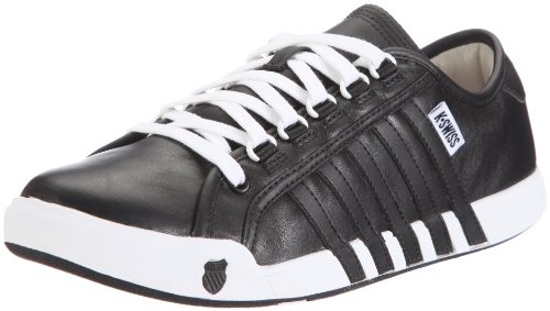 K-Swiss NEWPORT 02160-002-M, Herren Sneaker, Schwarz (black/white), EU 42 (UK 8)