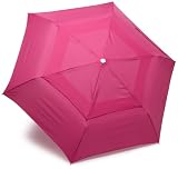 The Weather Channel by ShedRain Vented Auto Open & Close Gel-Fill Handle Compact Umbrella