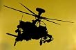 Vinyl Wall Art Decal Sticker Military Apache Helicopter