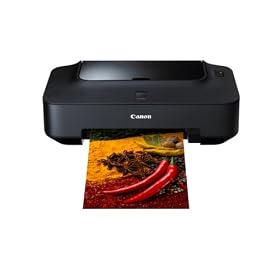 Canon PIXMA iP2702 Inkjet Photo Printer (4103B002) with PP-201 Photo Paper