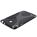 LK X Design Slim TPU Gel Rubber Soft Skin Case Cover for LG G Pad V400 7.0 & Free Stylus Pen + Screen Protector (LG V400-Black)