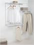 Rubbermaid 3E24 Configurations 3- to 6-Foot Starter Custom Closet Kit, White