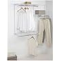 Rubbermaid 3E24 Configurations 3 to 6 Foot Starter Custom Closet Kit, White