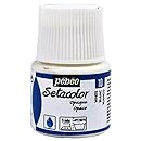 Pebeo Setacolor Opaque Fabric Paint 45-Milliliter Bottle, Titanium White
