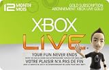 Xbox 360 Live 12-Month Gold Card