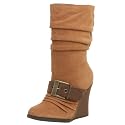 Original Dr. Scholl's Women's  Fable Wedge Boot,Saddle Tan,8.5 M