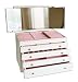 Grand Wonderful White Jewelry Box With Enough Space For Your Entire Collection! *discounted
