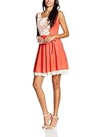 Palmetto Vestido (Coral)