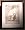SET of 6 - 5/8" Wide Square Black Wood 8x8 Picture Frames, Glass
