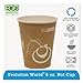Eco-Products EP-BRHC8-EW Evolution World 24 Percent PCF Hot Drink Cups, 8 oz., Peach, 1000-Carton by "Eco-Products, Inc"