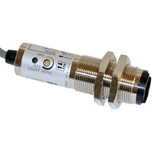 Shimpo MCS-655 Photo Reflective Sensor, 100mA max Load Current, NPN Open, 10-30VDC, 333Hz Switching Frequency, 1" - 3' Sensing Distance