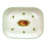 Royal Albert Old Country Roses Holiday Rectangular Baking Dish