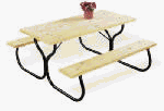 JACK POST CORP FC-30 RND Picnic Table Frame