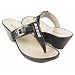 Nickels Soft Baffle Black sandals