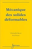 Mécanique des solides déformables