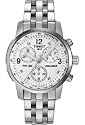 Tissot Men's T-Sport PRC200 Chronograph Stainless Steel Silver Dial Watch #T17.1.586.32