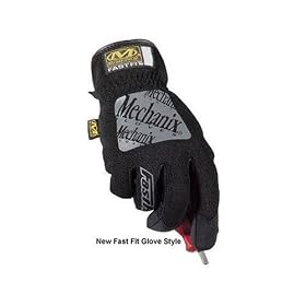 Mechanix Wear MFF-05-009 Fast-Fit Gloves, Black, Medium by Mechanix