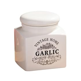Premier Housewares Vintage Home Garlic Storage Jar