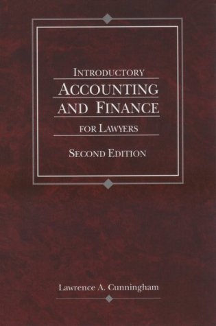 Cunningham Intr Acc Fin Lawyer (American Casebook Series)