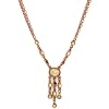 Sahara Passage Unique Chandelier Pendant Dual Chain Necklace