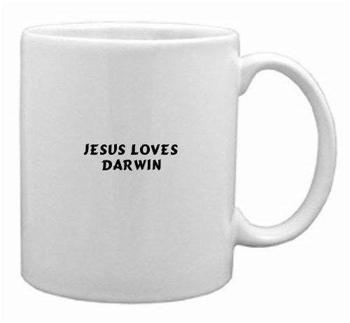 Jesus loves Darwin Mug