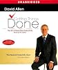 Getting Things Done: The Art of Stress-Free Productivity [GETTING THINGS DONE 7D]