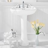 Bathroom Sink Pedestal by American Standard - 0240.100 in Linen