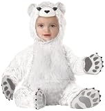 California Costumes Polar Bear Infant Jumpsuit, White, 12-18 Picture