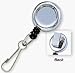 Retractable Chrome Tone Badge/Key Reel