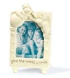 Department 56 Snowbaby Home Sweet Home Give The World A Smile Frame