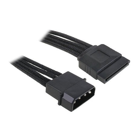 BitFenix Adapter (Molex zu SATA), 45 cm schwarz/schwarz Preisvergleich