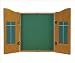 Sporting Goods : Sportcraft 1-1-79-101F EZ Dartboard Cabinet