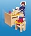 Selecta 4205 - Baby-Set Puppenhauszubehör