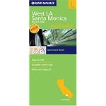 Rand Mcnally West La, Santa Monica, Beverly Hills Easyfinder: Local Street Detail (Easy Finder) book cover