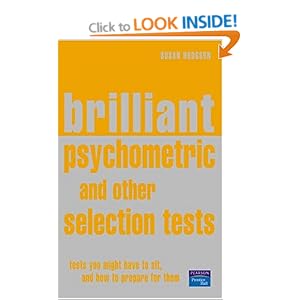 Brilliant Psychometric and Other Selection Test Results - Mrs Susan Hodgson