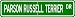 Parson Russell Terrier STREET SIGN ~ High Quality Aluminum ~ Dog Lover