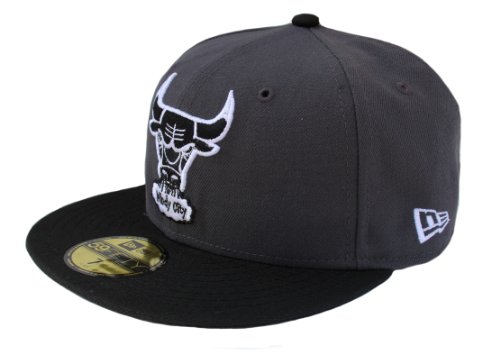 Chicago Bulls New Era Hooks 59FIFTY Hat Cap, 7 1/4