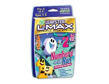 Childrens Toyshop  Toys : LeapFrog Leapster L-Max Numbers on the Run