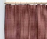 Curtain Swag Sturbridge Wine