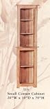 Small Corner Cabinet -Cherry Stain